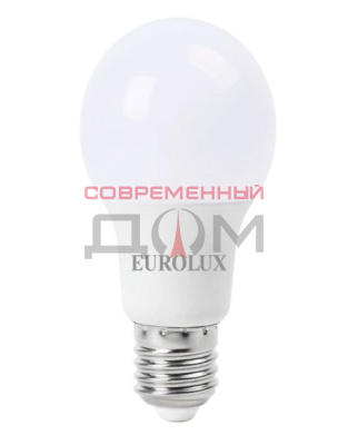 Лампа светодиодная Eurolux LL-E-A60-9W-230-4K-E27